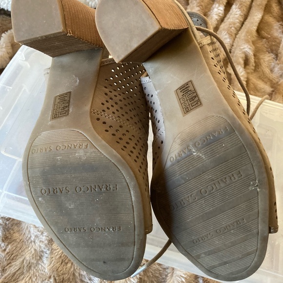 Frankie Sarto Sandal Bootie 7W - Picture 2 of 6